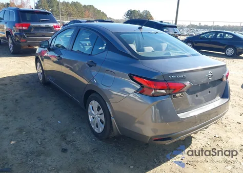 2020 Nissan Versa S Xtronic Cvt from USA, damaged, VIN 3N1CN8DV0LL916724
